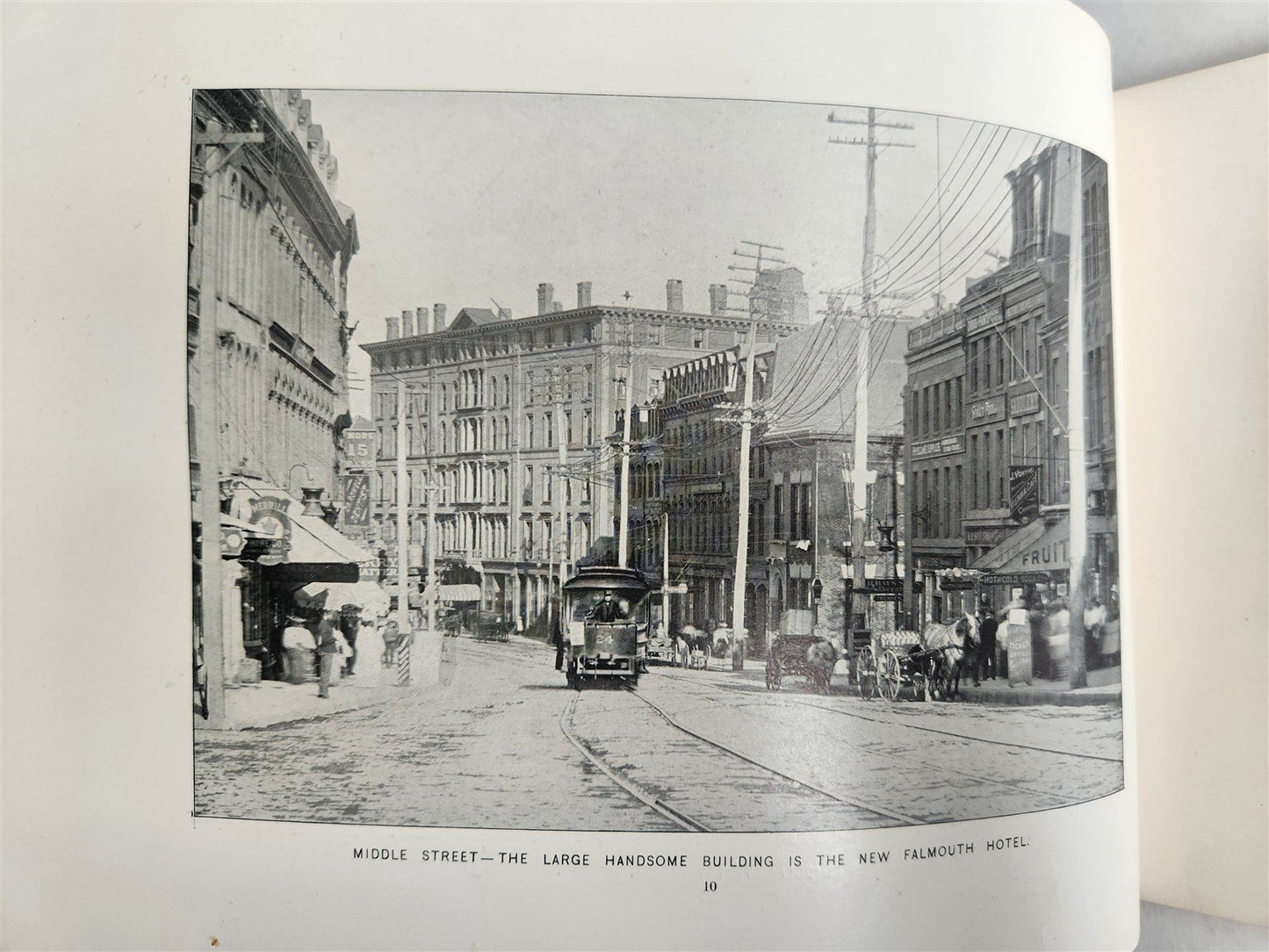 1890s PORTLAND and its attractions ILLUSTRATED antique AMERICANA