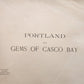1890s PORTLAND and its attractions ILLUSTRATED antique AMERICANA