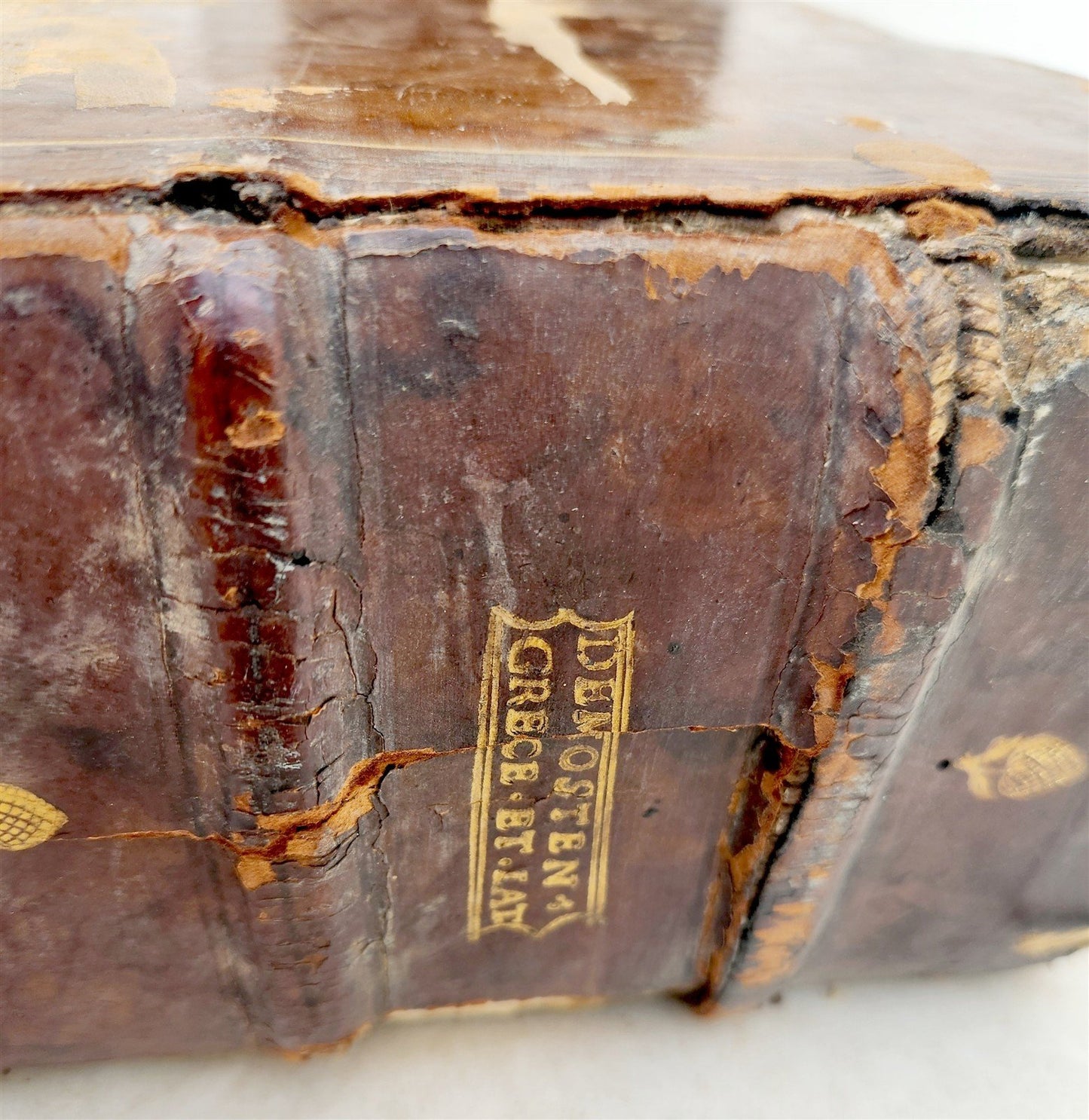 1572 DEMOSTHENES & AESCHINES WORKS antique MASSIVE FOLIO in Greek and Latin