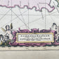 1650 MAP of JAVA w/ BORNEO SUMATRA antique by Johannes Janssonius INDONESIA