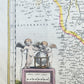 1640 MAP of FRANCE by Willem Blaeu antique Champagne latine Campania, Comitatus