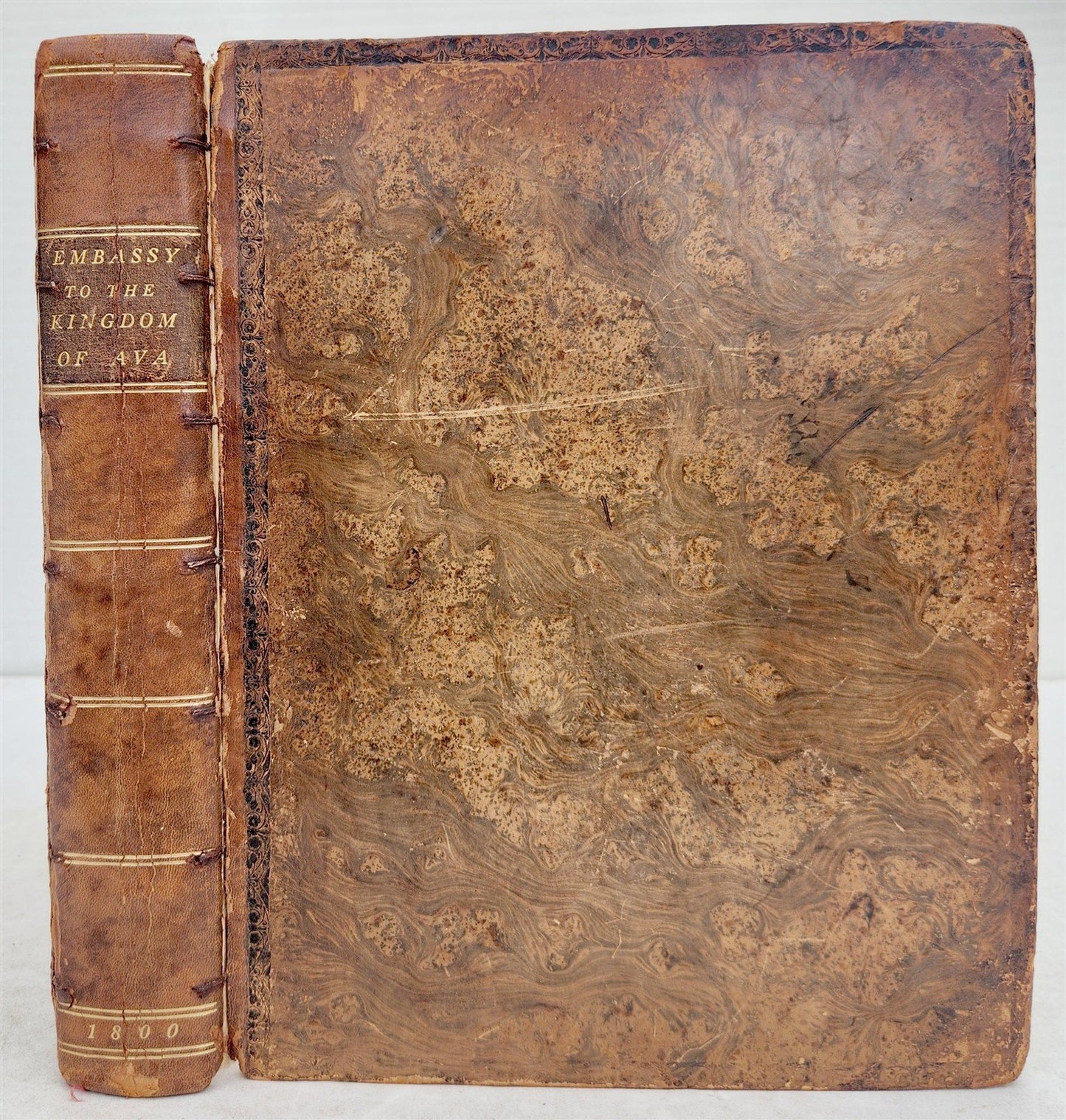 1800 BURMA ILLUSTRATED antique Account of Embassy to Kingdom of Ava in ENGLISH