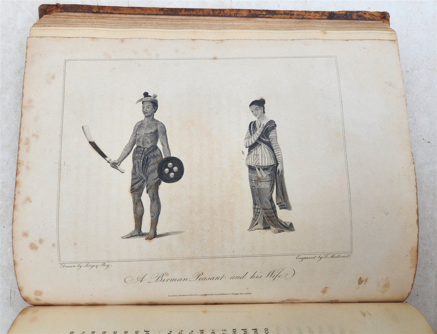 1800 BURMA ILLUSTRATED antique Account of Embassy to Kingdom of Ava in ENGLISH