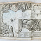 1752 VOYAGE HISTORIQUE de L'AMERIQUE MERIDIONALE antique ILLUSTRATED 2 VOLUMES
