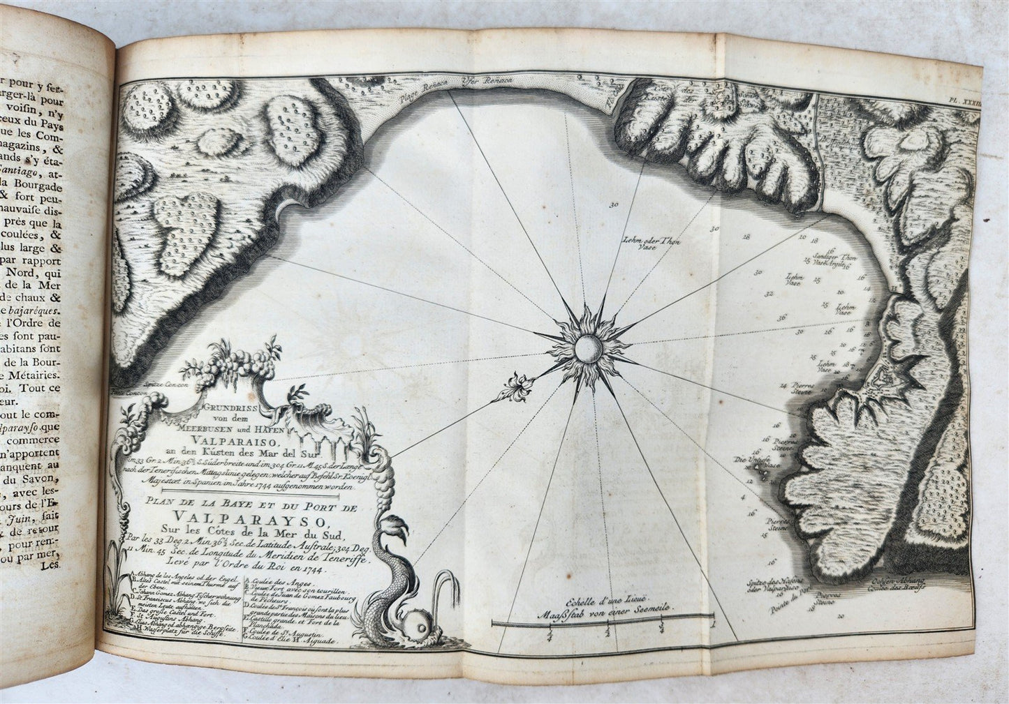 1752 VOYAGE HISTORIQUE de L'AMERIQUE MERIDIONALE antique ILLUSTRATED 2 VOLUMES