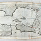 1752 VOYAGE HISTORIQUE de L'AMERIQUE MERIDIONALE antique ILLUSTRATED 2 VOLUMES