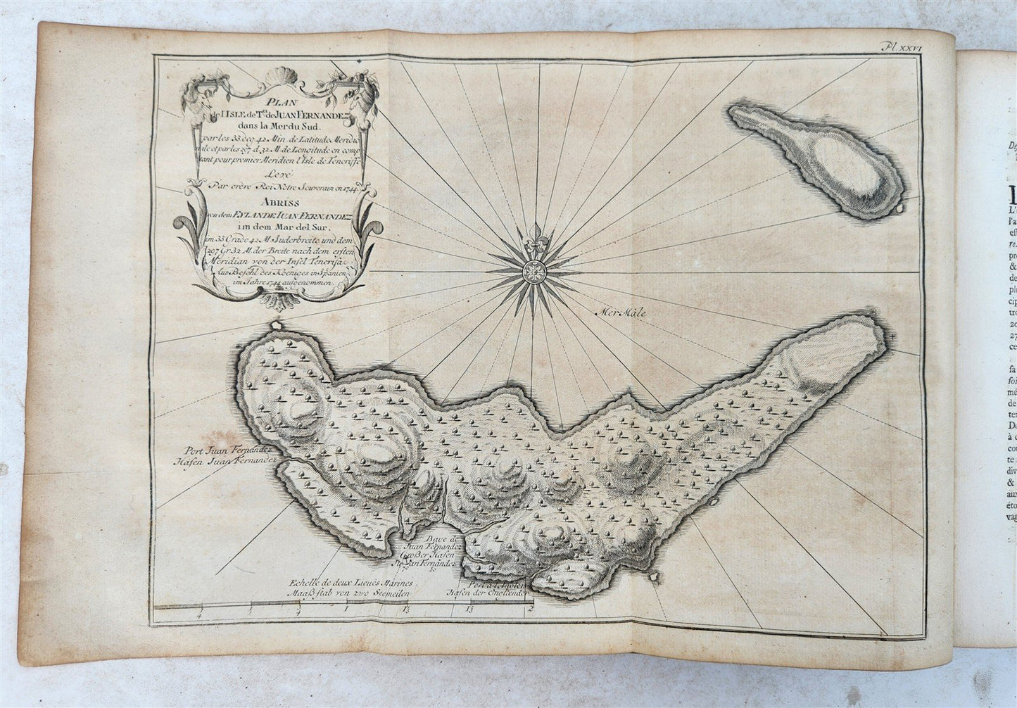 1752 VOYAGE HISTORIQUE de L'AMERIQUE MERIDIONALE antique ILLUSTRATED 2 VOLUMES