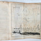 1752 VOYAGE HISTORIQUE de L'AMERIQUE MERIDIONALE antique ILLUSTRATED 2 VOLUMES