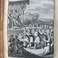 1752 VOYAGE HISTORIQUE de L'AMERIQUE MERIDIONALE antique ILLUSTRATED 2 VOLUMES