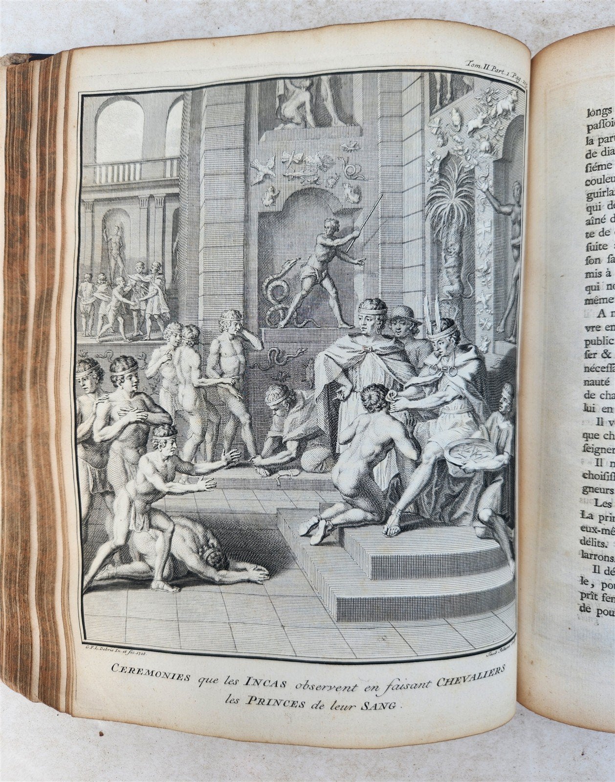 1752 VOYAGE HISTORIQUE de L'AMERIQUE MERIDIONALE antique ILLUSTRATED 2 VOLUMES