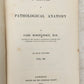 1854 MANUAL of PATHOLOGICAL ANATOMY by ROKITANSKY antique 4 VOLS in ENGLISH