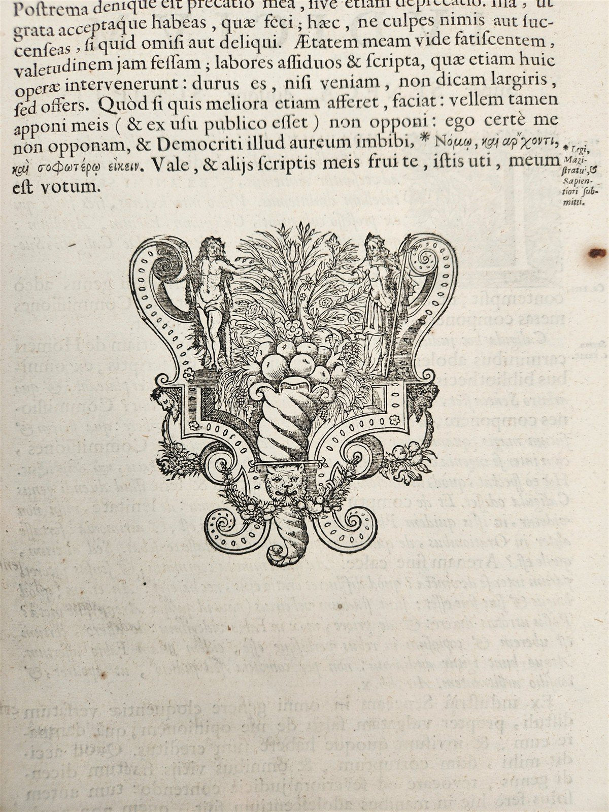1682 SENECA OPERA QUAE EXSTANT OMNIA ILLUSTRATED antique FOLIO