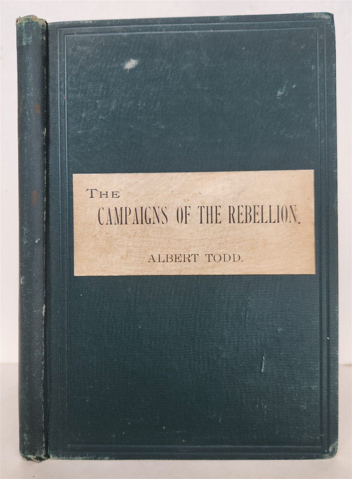 1884 CAMPAIGNS of the REBELLION ILLUSTRATED w/ MAPS antique AMERICANA