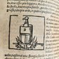 1556 SECRET REMEDIES CONRAD GESNER antique pharmaceutical alchemical ILLUSTRATED