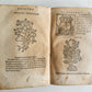 1556 SECRET REMEDIES CONRAD GESNER antique pharmaceutical alchemical ILLUSTRATED