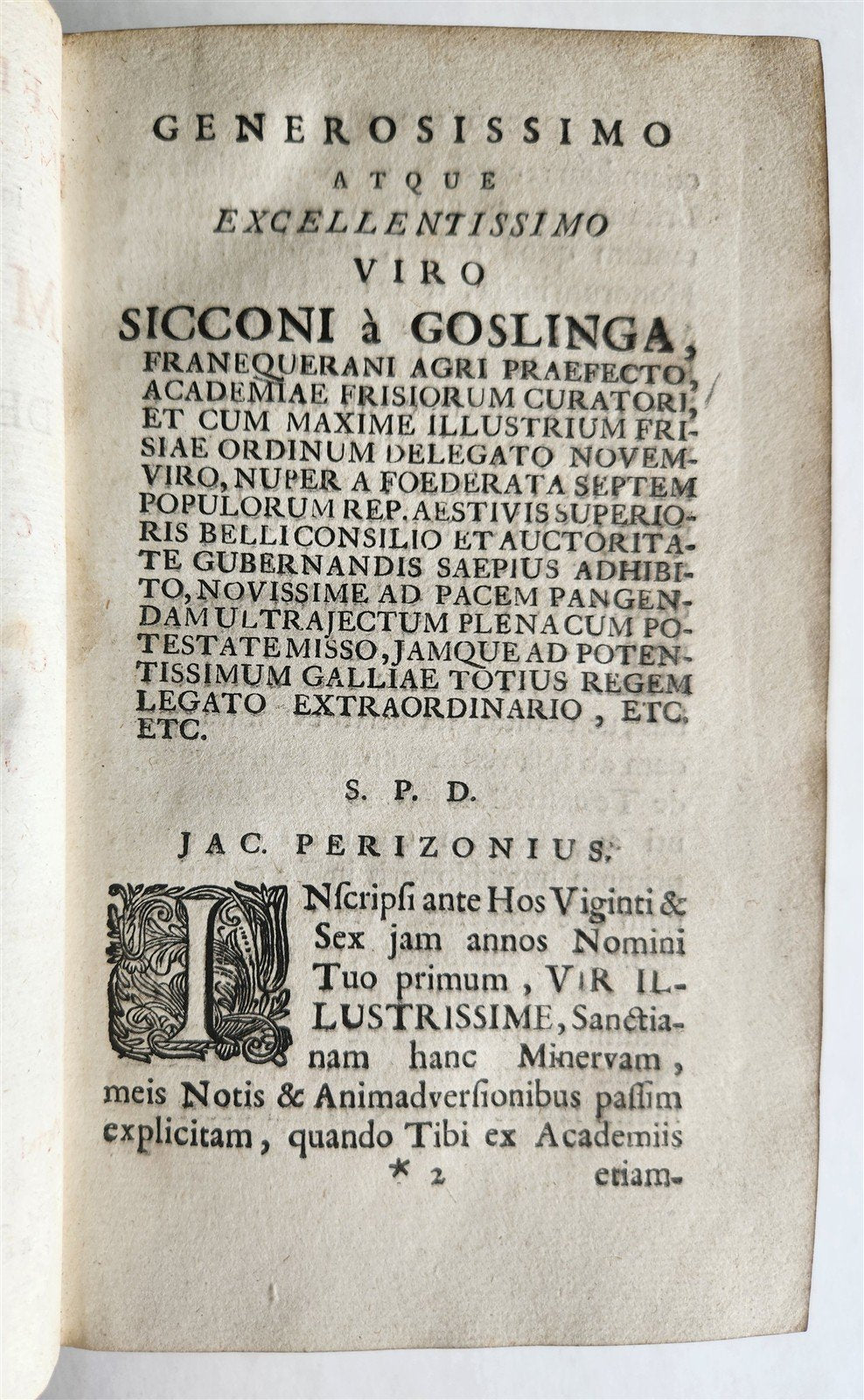 1733 MINERVA ,seu de Causis Linguae Latinae antique VELLUM BINDING LATIN GRAMMAR