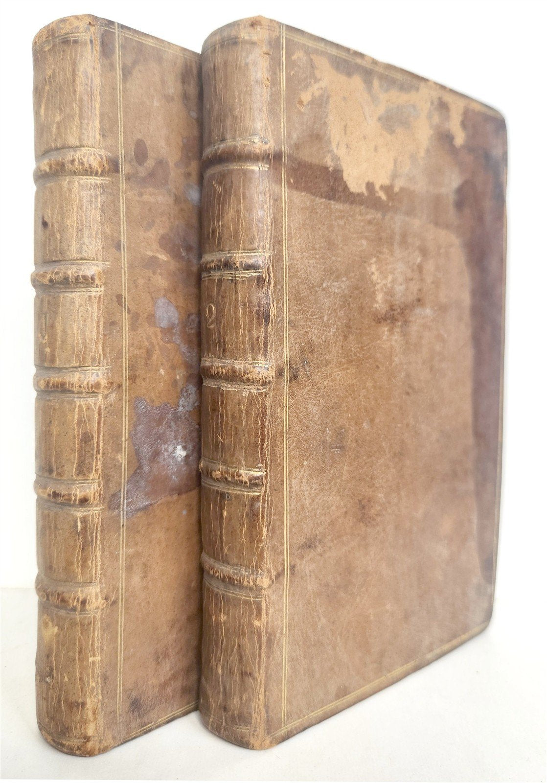 1763 THE REVERIE of FLIGHT to PARADISE of FOOLS antique 2 VOLUMES