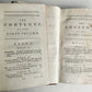 1763 THE REVERIE of FLIGHT to PARADISE of FOOLS antique 2 VOLUMES