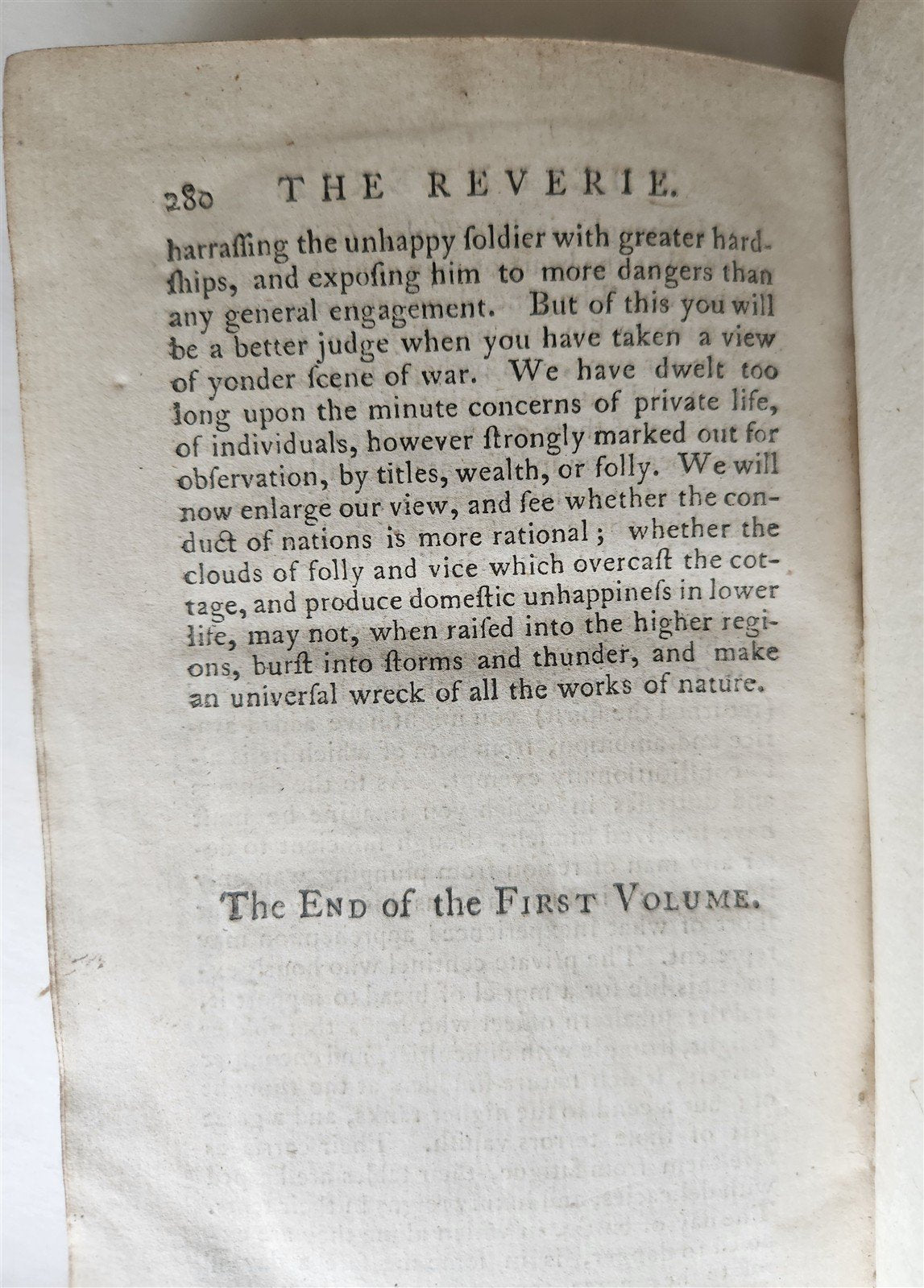 1763 THE REVERIE of FLIGHT to PARADISE of FOOLS antique 2 VOLUMES