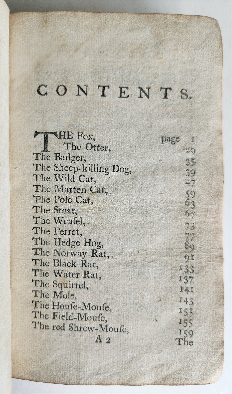 1772 UNIVERSAL DIRECTORY for TAKING ALIVE & DESTROYING RATS antique ILLUSTRATED