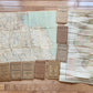 1895-1921 GROUP of 12 AMERICAN STATES FOLDING MAPS BOOKLETS antique AMERICANA