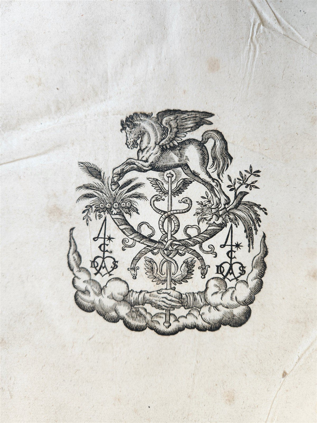 1624 HIPPOCRATES OPERA OMNIA antique VELLUM BOUND MASSIVE FOLIO in LATIN & GREEK