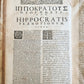 1624 HIPPOCRATES OPERA OMNIA antique VELLUM BOUND MASSIVE FOLIO in LATIN & GREEK