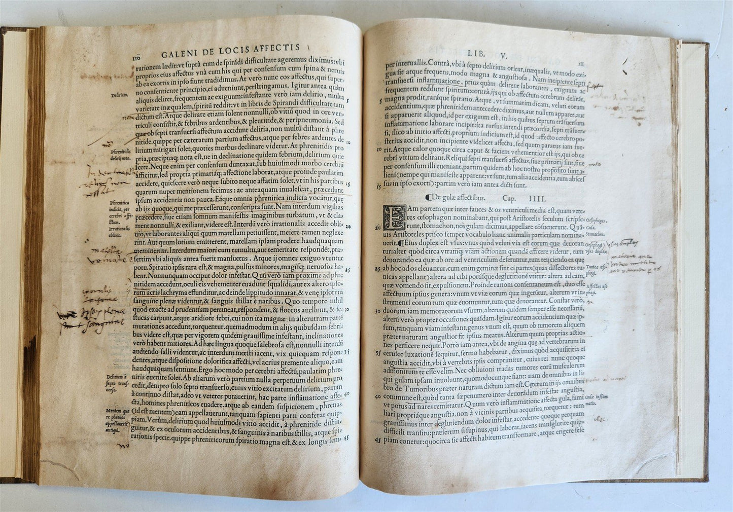 1539 GALEN WORK on PATHOLOGY CHOLERA HYDROPHOBIA MALARIA antique FOLIO 16th CENT
