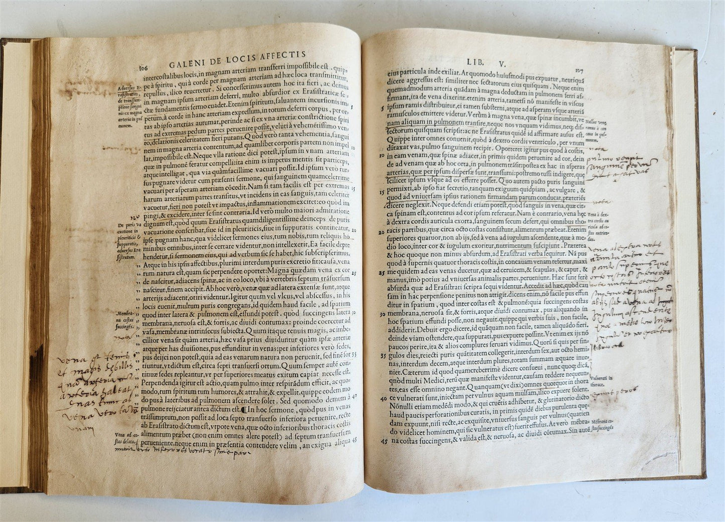 1539 GALEN WORK on PATHOLOGY CHOLERA HYDROPHOBIA MALARIA antique FOLIO 16th CENT