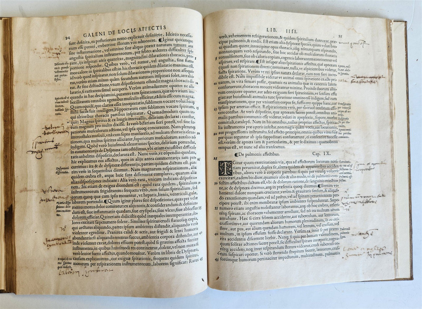 1539 GALEN WORK on PATHOLOGY CHOLERA HYDROPHOBIA MALARIA antique FOLIO 16th CENT