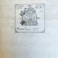 1699 HISTORY of CHURCH 2 VELLUM MASSIVE FOLIOS antique Historie De L'Eglise