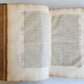 1699 HISTORY of CHURCH 2 VELLUM MASSIVE FOLIOS antique Historie De L'Eglise