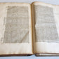 1699 HISTORY of CHURCH 2 VELLUM MASSIVE FOLIOS antique Historie De L'Eglise