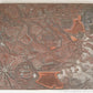 1920s PRINTING BLOCK Historic New Rochelle & Lower Harbor MAP antique AMERICANA