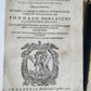 1564-1590 DEL' HISTORIA D'ITALIA by Francesco Guicciardini antique 2 vellum VOLS