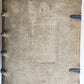 1583 THESAURI CONCIONATORUM by T. Trujillo antique BLIND TOOLED PIGSKIN BINDING