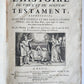 1752 PICTURE BIBLE antique History of Old & New Testaments ILLUSTRATED in French
