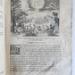1752 PICTURE BIBLE antique History of Old & New Testaments ILLUSTRATED in French