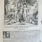 1752 PICTURE BIBLE antique History of Old & New Testaments ILLUSTRATED in French
