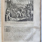 1752 PICTURE BIBLE antique History of Old & New Testaments ILLUSTRATED in French