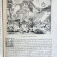 1752 PICTURE BIBLE antique History of Old & New Testaments ILLUSTRATED in French