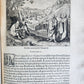 1752 PICTURE BIBLE antique History of Old & New Testaments ILLUSTRATED in French