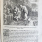 1752 PICTURE BIBLE antique History of Old & New Testaments ILLUSTRATED in French
