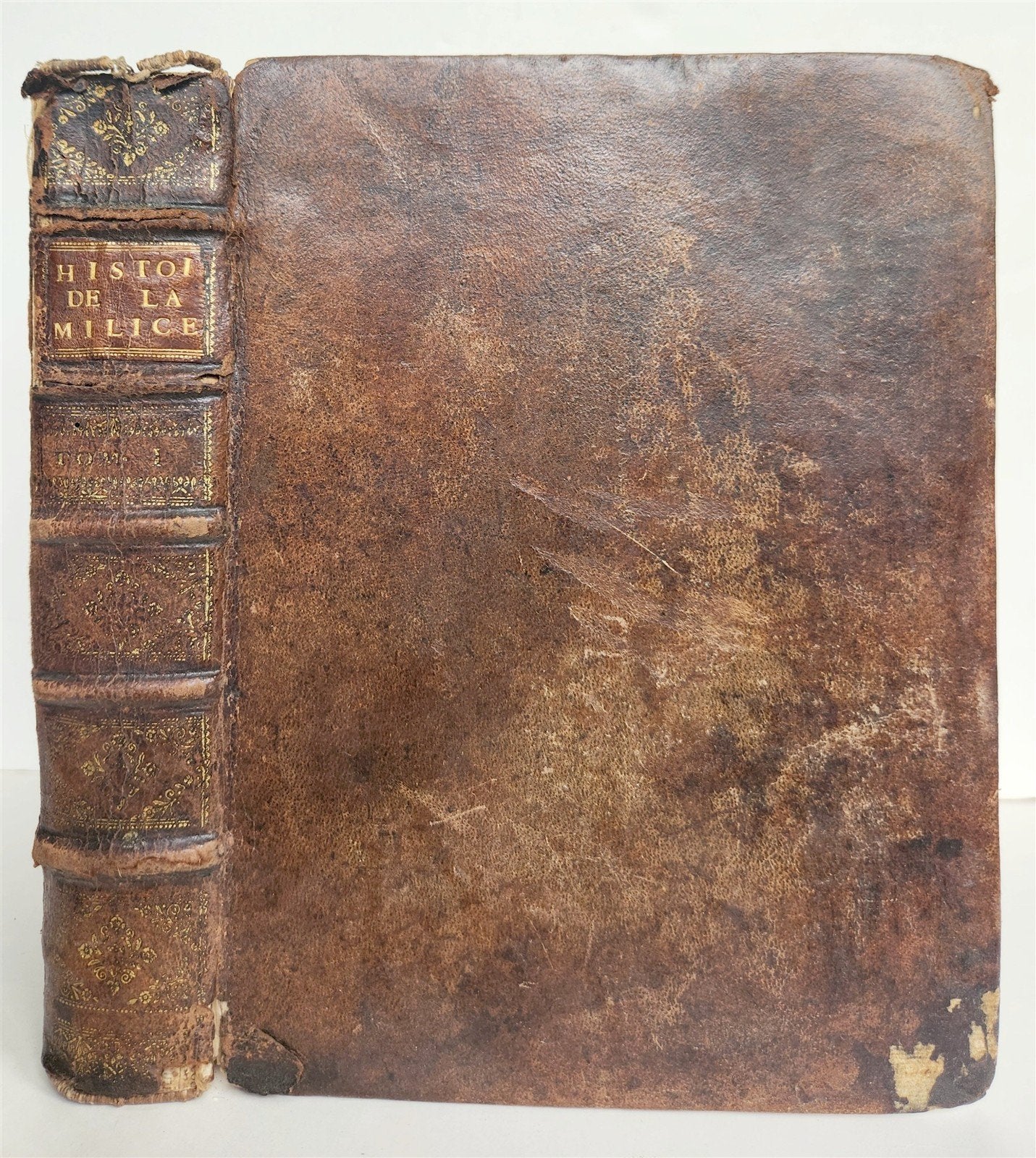 1721 FRENCH ARMY EVOLUTION ILLUSTRATED antique HISTOIRE DE LA MILICE FRANCOISE