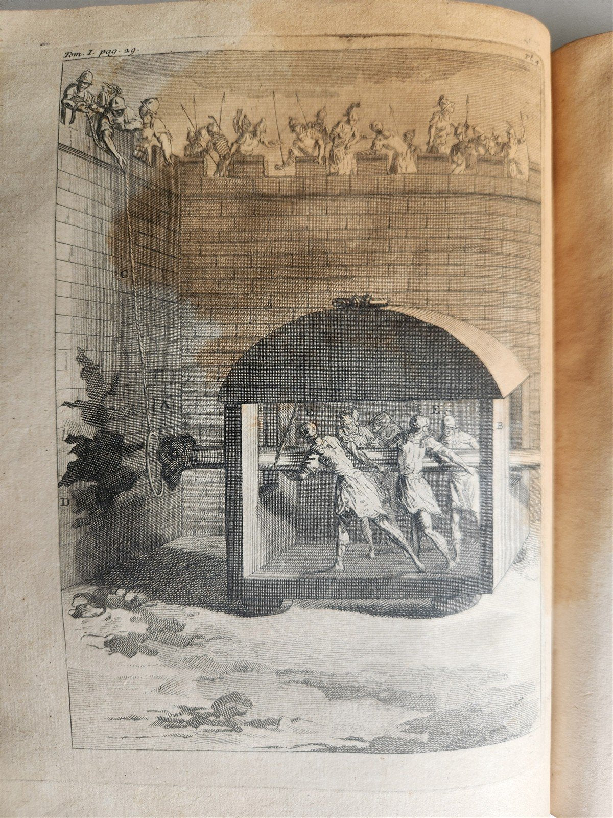 1721 FRENCH ARMY EVOLUTION ILLUSTRATED antique HISTOIRE DE LA MILICE FRANCOISE