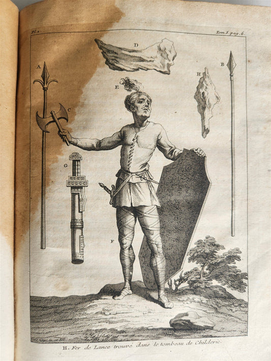 1721 FRENCH ARMY EVOLUTION ILLUSTRATED antique HISTOIRE DE LA MILICE FRANCOISE