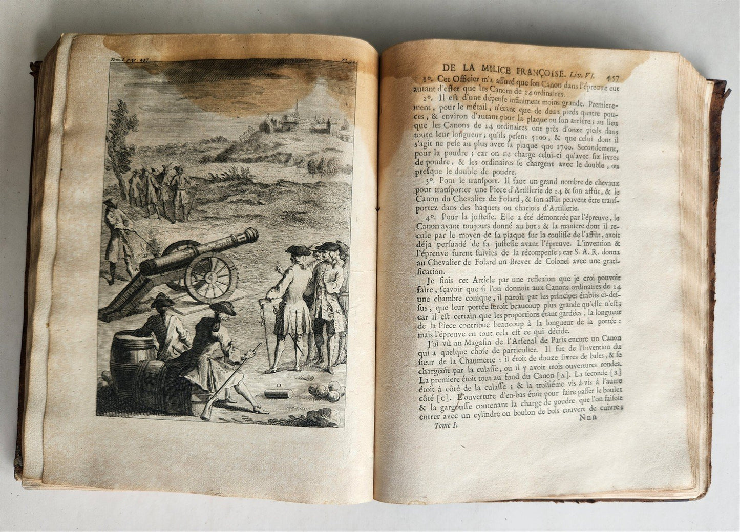 1721 FRENCH ARMY EVOLUTION ILLUSTRATED antique HISTOIRE DE LA MILICE FRANCOISE