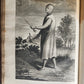 1721 FRENCH ARMY EVOLUTION ILLUSTRATED antique HISTOIRE DE LA MILICE FRANCOISE