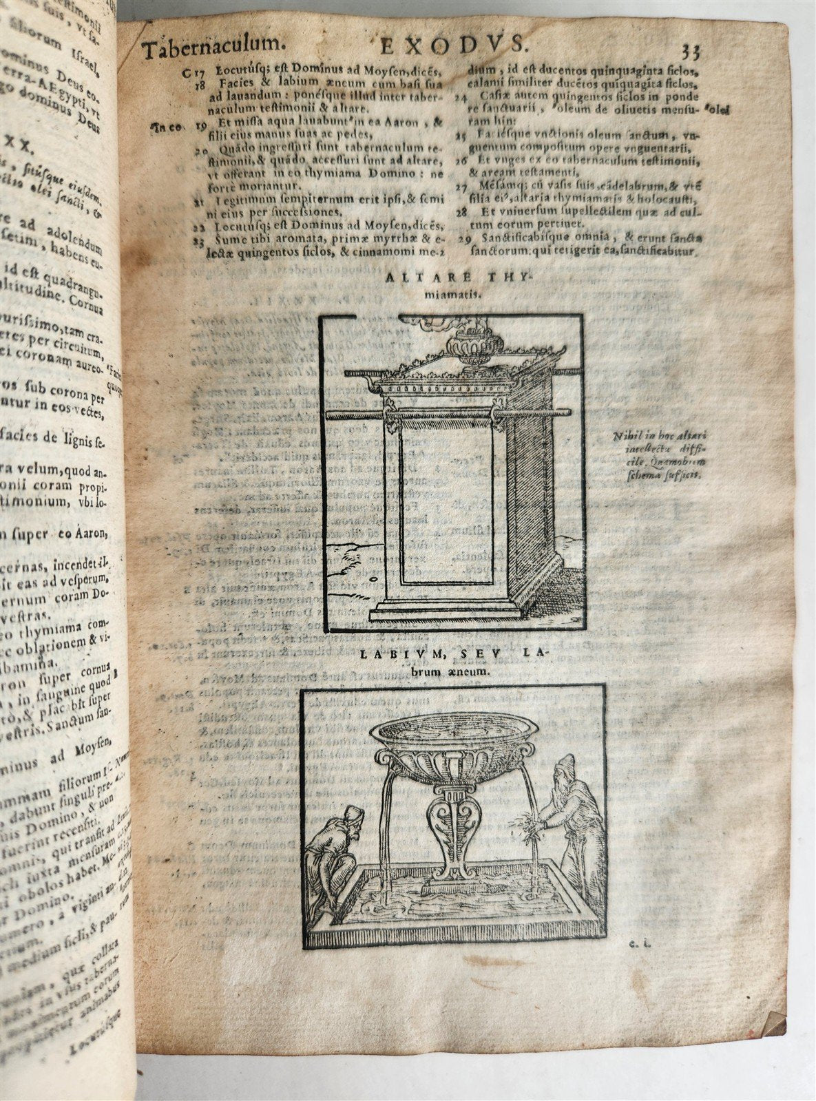 1566 BIBLE in LATIN ILLUSTRATED w/ FOLDING MAPS antique BIBLIA SACRA