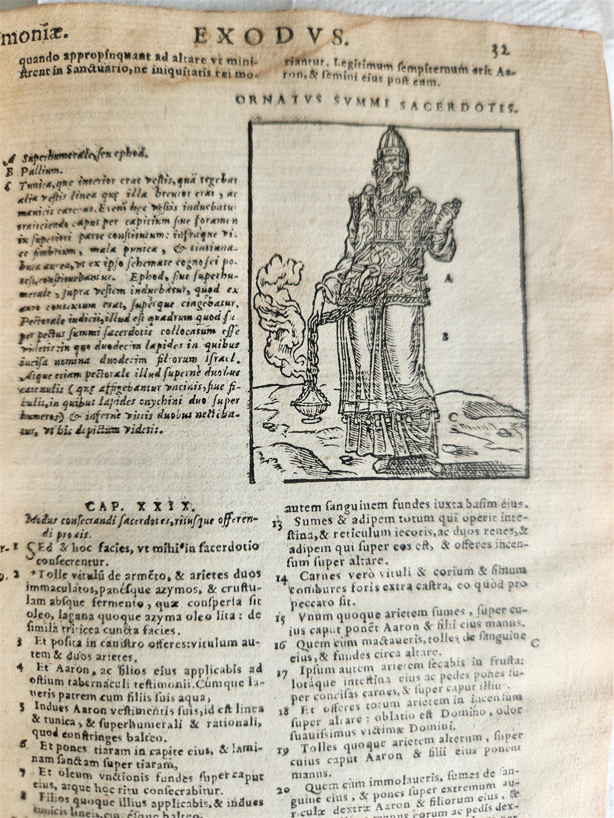 1566 BIBLE in LATIN ILLUSTRATED w/ FOLDING MAPS antique BIBLIA SACRA